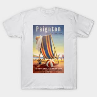 Vintage British Rail advert, Paignton T-Shirt